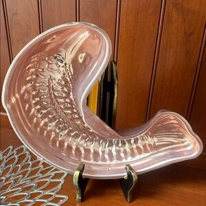 Copper Fish-Shaped mold copper for creating decorative gelatin salads or cakes